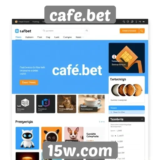 Análise da interface de usuário do site cafe.bet