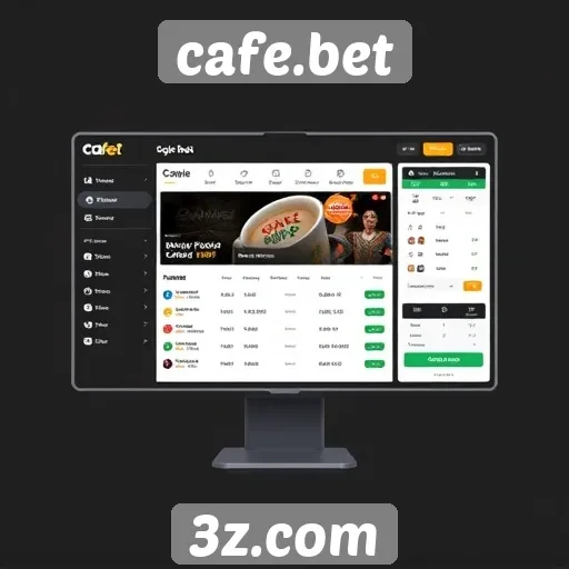 Análise da interface do usuário do cafe.bet